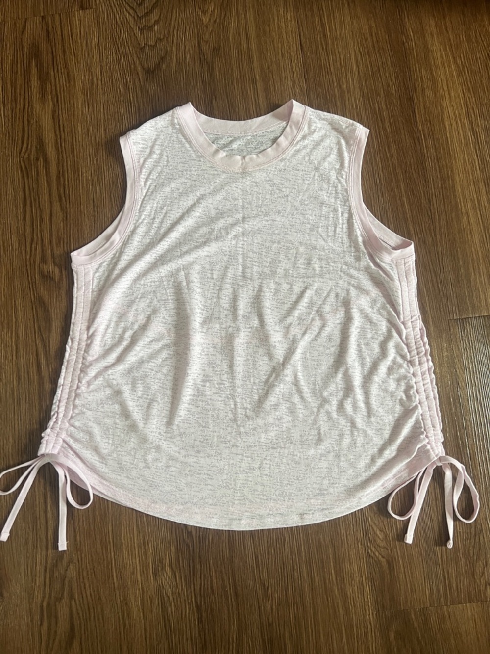 lululemon athletica Light Pink Side-Ruched Tank